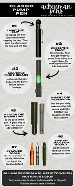 Manga G Zebra Classic Pump Pen